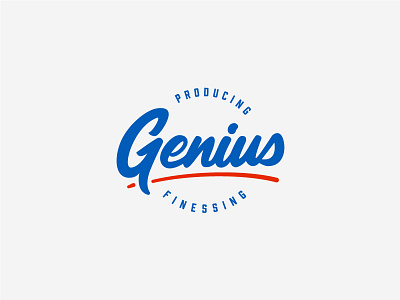 Genius design logo logotype mark type typography wordmark