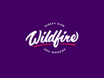 Wildfire design logo logotype mark type typography wordmark