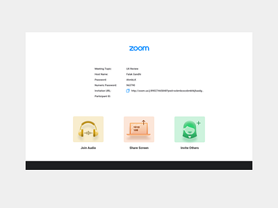 Zoom Icons Redesign branding icon design icons typography ui ux webapp zoom meeting