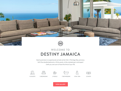 Destiny Jamaica jamaica travel ui ux