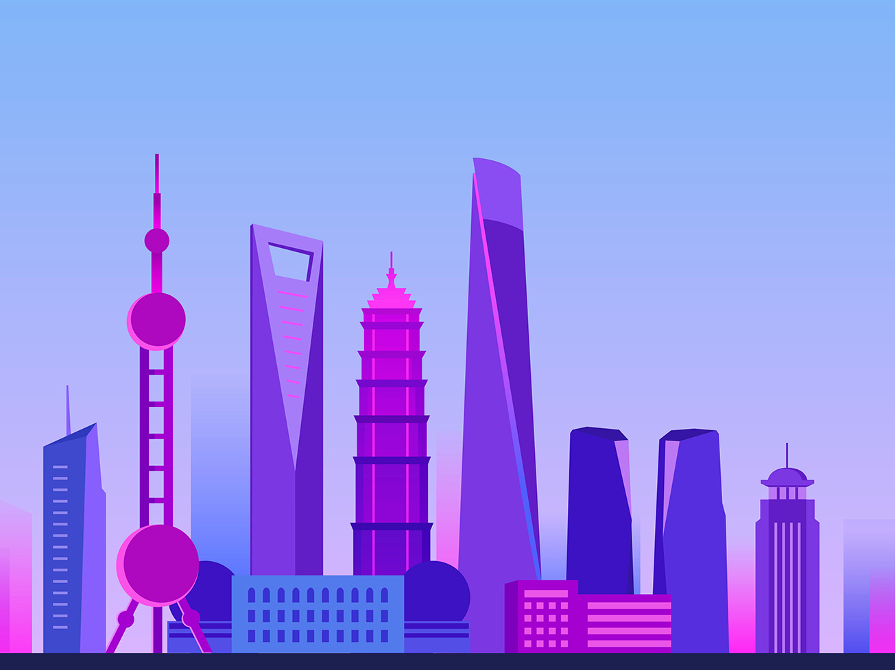 Shanghai Illustration By Canjackson On Dribbble