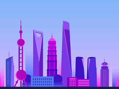 Shanghai illustration