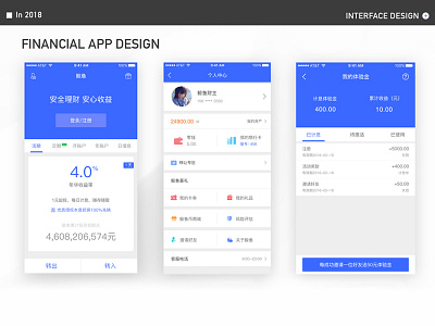 financial APP design