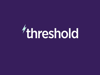 Threshold gotham narrow spark wordmark