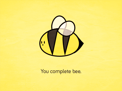You Complete Bee animation bariol bee photoshop