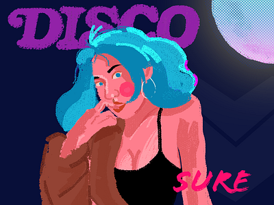 Disco illustration