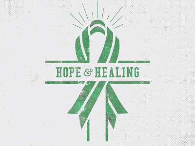 Hope & Healing for Sandy Hook badge black and white branding christ christian cross graphic design minimalist identity logo vector