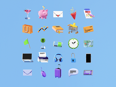 3D Icons