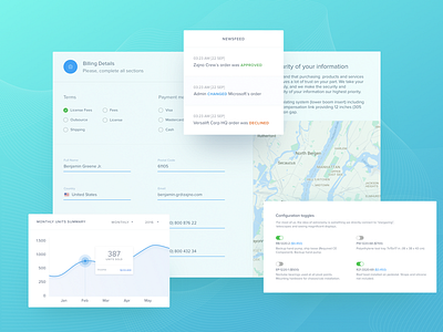 Statistics Dashboard Design for Distributors analytics dashboard elements form kit product startup statistic ui ux zajno