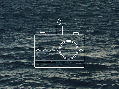 Camera Cake cake cake icon camera camera icon minimalist sea