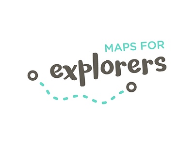 Maps for explorers corporative graphicdesign logo vector