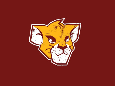 Lion Cub Logo cartooning cubs houston illustration lions logo tshirt art vector