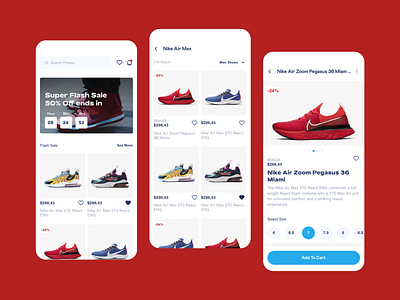 Inspired by shoes button card cart design ecommerce mobile mobile app mobile app design mobile ui mobile uiux mobile ux pictures sale shoes ui design ux design