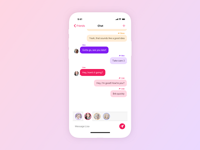 Daily UI 013: Direct Messaging