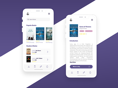 Book Store App app book bookapp bookstore clean ui ux