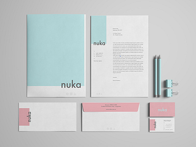 NUKA | Personal Branding brand branding identity logo logo design logotype