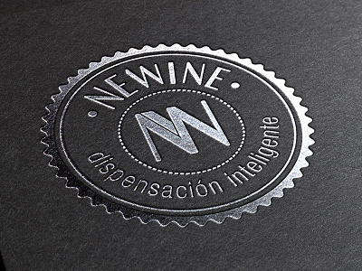 NEWINE | Logo Design brand branding identity logo logo design logotype startup wine