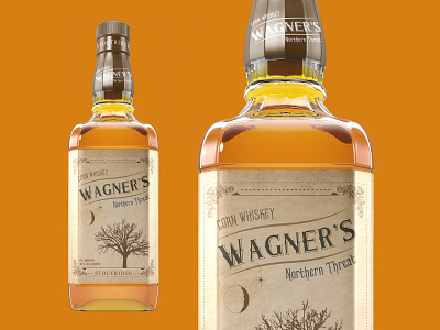 WAGNER'S | Identity & Packaging Design branding design identity logo packaging vector whiskey whiskey and branding