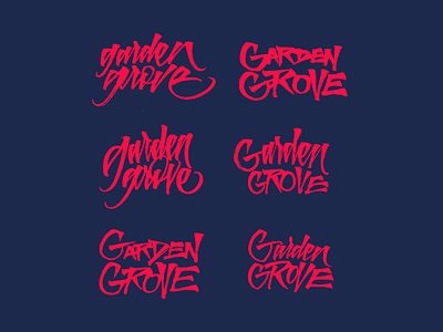 Graden Grove Festival calligraphy calligraphy logo festival handmade illustration lettering lettering logo logo music sketch typography