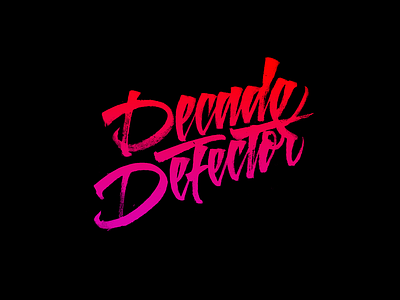 Decade Defector - Logo