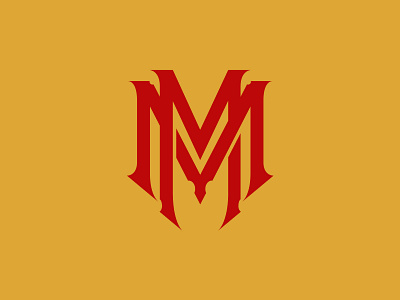 MM apparel branding lettering letters logo monogram type typography