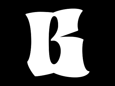 B branding lettering type typography