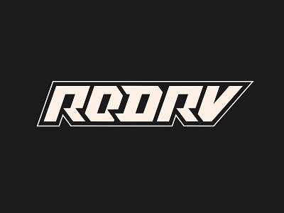 RODRV beats lettering logo producer type typography