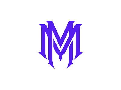 MM - Monogram Design branding design graphic design lettering logo type typography