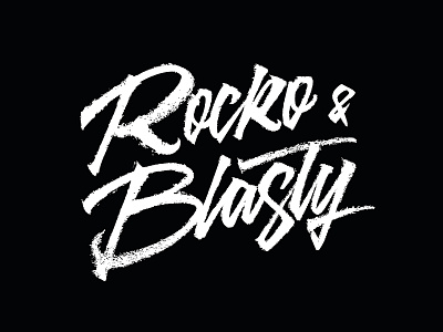 Rocko & Blasty - Logo