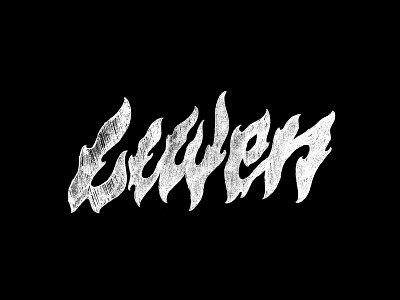 Liwen Final Sketch lettering letters pencil sketch tyoe design typography