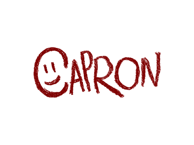 Capron // Branding apparel branding capron funk child clothing crayon funk bros kiddie kids logo logotype merch pencil type typography