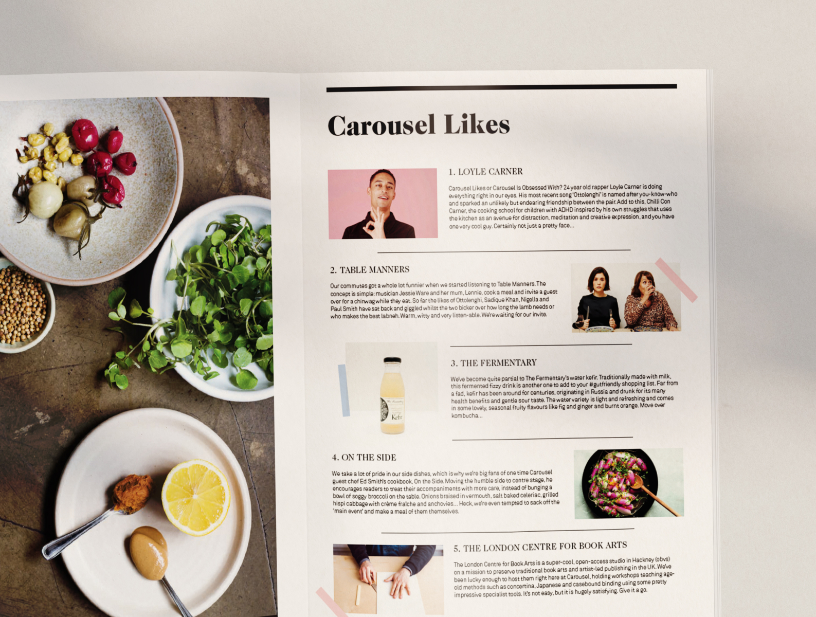 Carousel London Magazine Design by Pasimedia on Dribbble