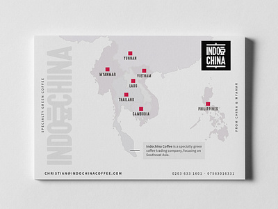 Branding and Logo for Indochina Coffee branding design logo typography ux web design