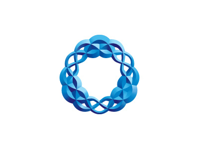 Kymatology Logo 3d flower geometric knot logo logomark mark sinusoidal star symmetrical vector