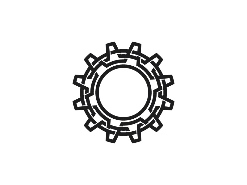 Cogwheel Logo by Ortega Graphics on Dribbble