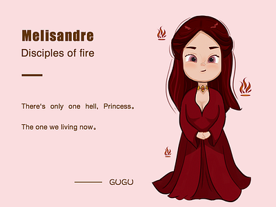 Melisandre game interface melisandre of thrones