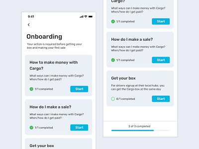 onboarding screen app card clean daily ui mobile ui onboarding onboarding screen onboarding ui progress task tracking ui uidesign uiux white