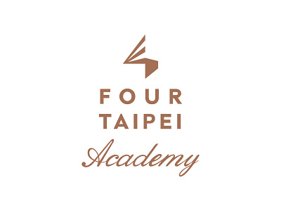 FOUR TAIPEI brand identity logo logotype typography
