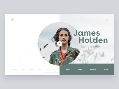 James Holden Home design james holden music player web