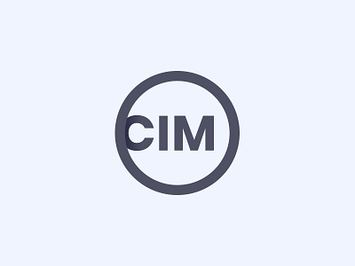 CIM brand branding design icon letter letters logo logotype mark