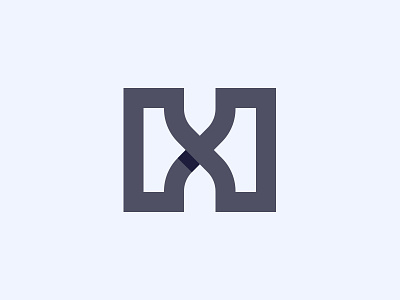 Monogram H + X brand branding design icon letter letters logo logotype mark