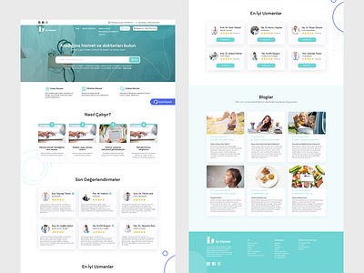 Medicine Website design desktop flat minimal ui ux web webdesign