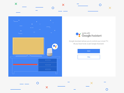 Google Assistant Setup branding design flat google google design googledesign illustration logo minimal ui ux web webdesign