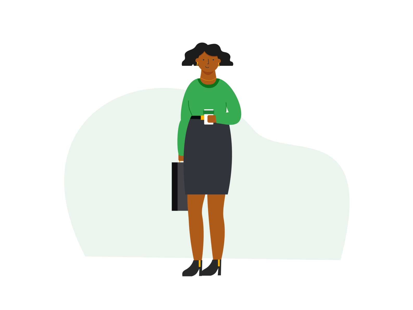 Working Woman By Roxana Gomez On Dribbble