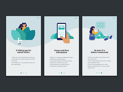 Senda app Onboarding