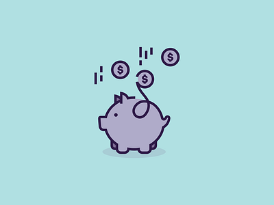 Piggy Bank bank banking banking icon cash desposit desposit icon icons illustration linear icon linear icons money money deposit money icon money icons pig pig icon piggy piggy bank icon piggy illustration piggybank