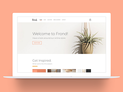 Frond Austin Website Re-Design