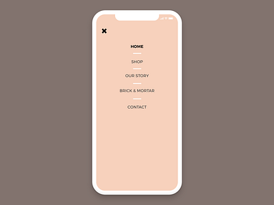 Mobile Web Menu app design branding design menu mobile menu mobile navigation organic design plant plant shop ui ux ux design web design web menu