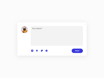 Status Update — 081 #dailyui