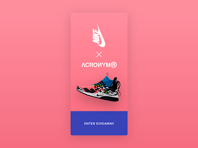 Giveaway — 097 #dailyui